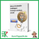 Professioneller Leadmagnet in unter 60 Min erstellt